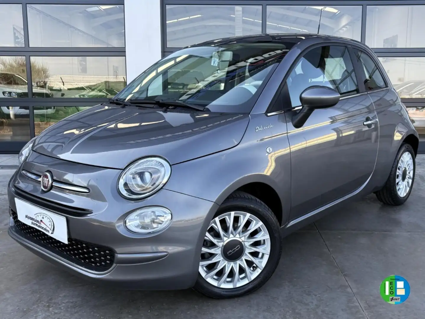 Fiat 500 1.0 Hybrid Dolcevita 52kW Gris - 2