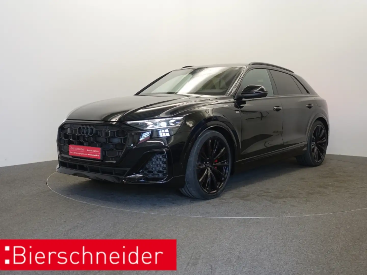 Audi Q8 60 TFSIe quattro tiptronic S line AKTION! PANO AHK Negro - 1