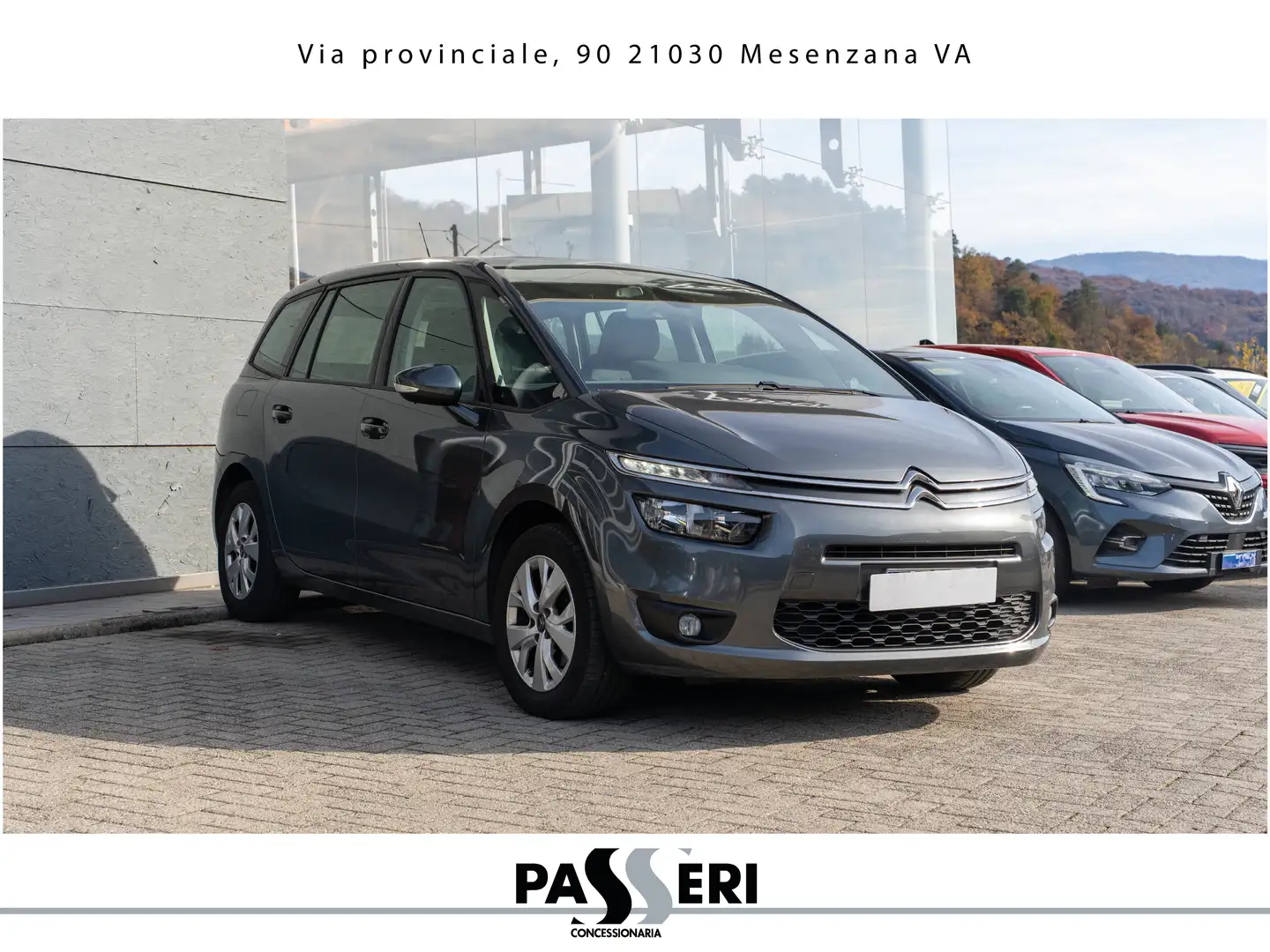 Citroen Grand C4 Picasso C4 Grand Picasso 1.6 bluehdi Intensive 7 posti Grigio - 1