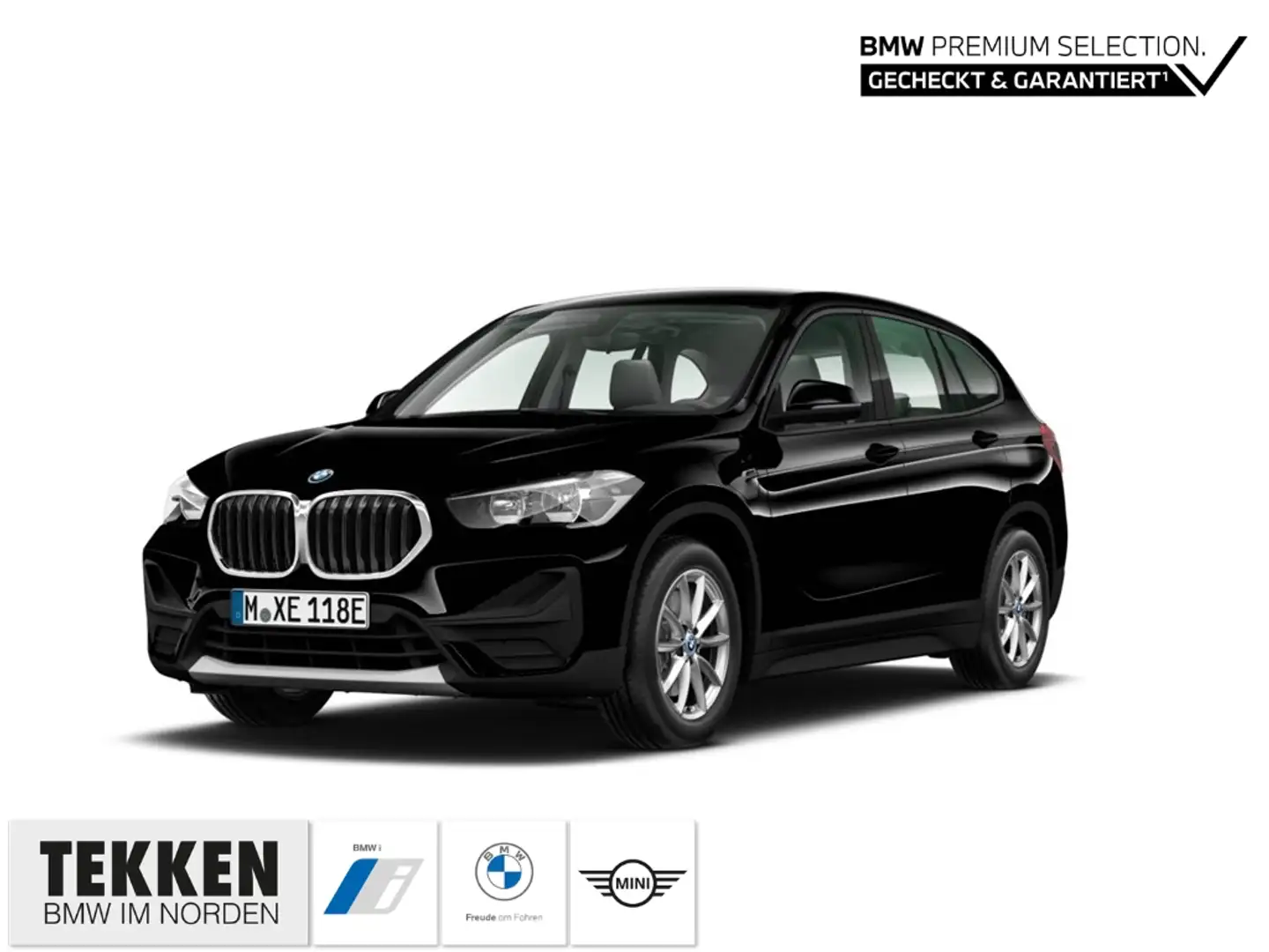 BMW X1 xDrive25e Aut. SHZ Tempomat PDC Klima Schwarz - 1