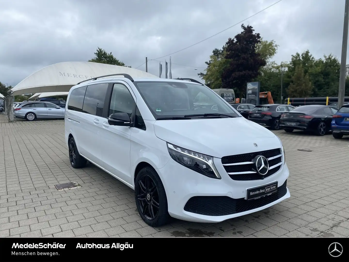 Mercedes-Benz V 300 V 300 d 4MATIC Extralang AMG 19'' LED AHK 360RFK Weiß - 2
