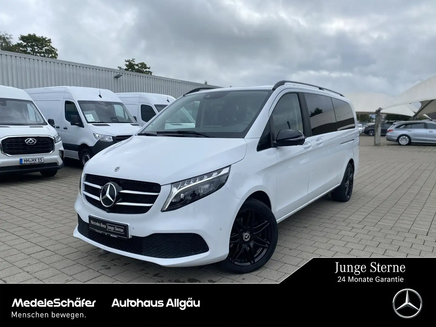 Mercedes-Benz V 300 V 300 d 4MATIC Extralang AMG 19'' LED AHK 360RFK Weiß - 1
