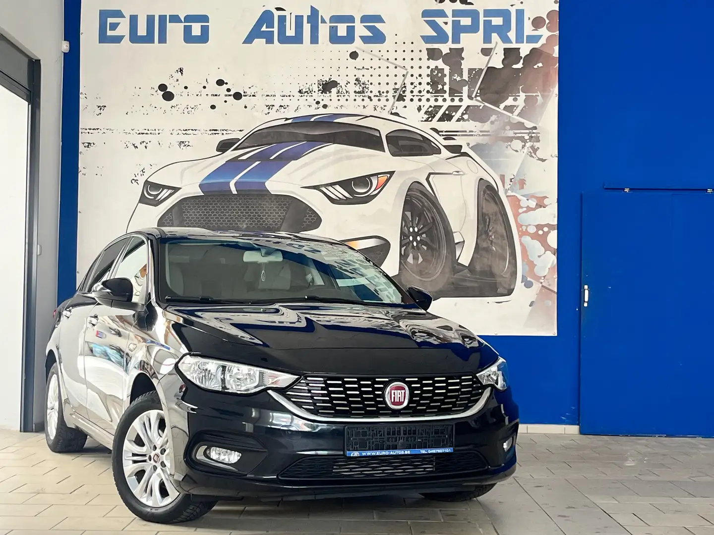 Fiat Tipo 1.6 MultiJet GPS/CAMERA/12mois de garantie Zwart - 1