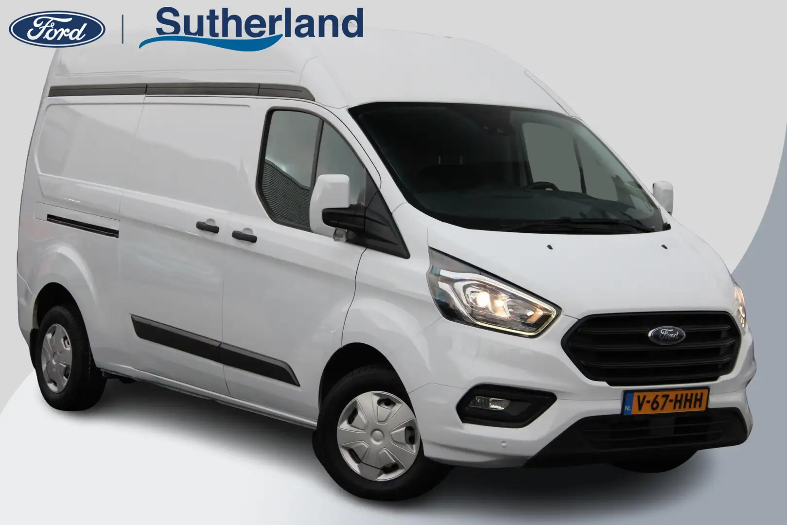 Ford Transit Custom 300 2.0 TDCI L2H2 Trend 130pk | Hoog dak | ZUID | Wit - 1