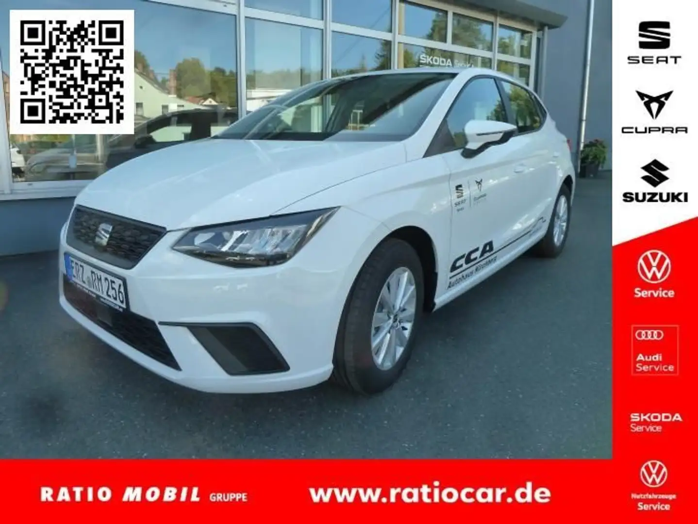 SEAT Ibiza IBIZA STYLE 1.0 TSI VIRTUAL-COCKPIT FULL-LINK Blanc - 1