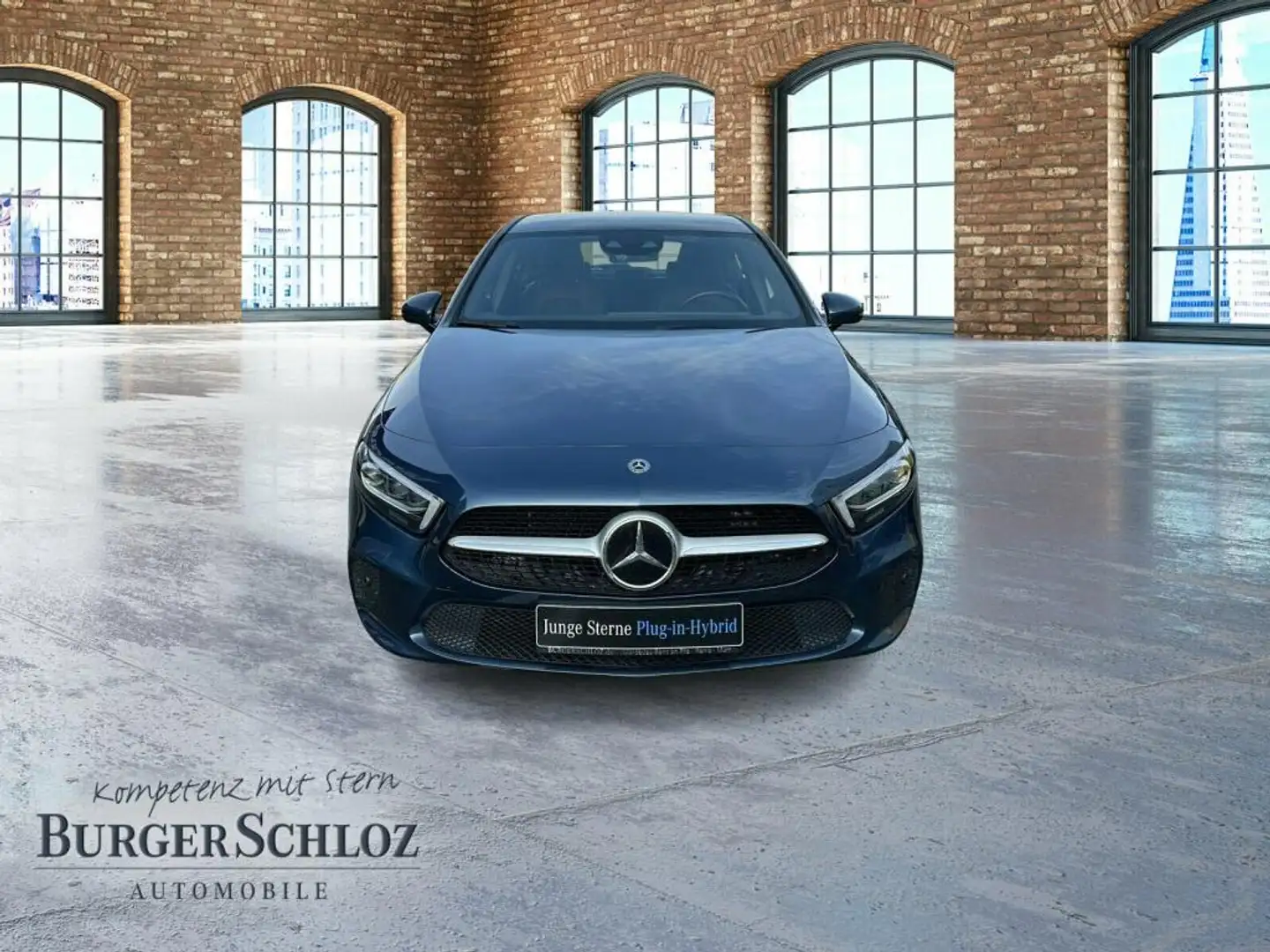 Mercedes-Benz A 250 e progressive ACC AUT DynLicht Kam. KlimaA Blau - 2