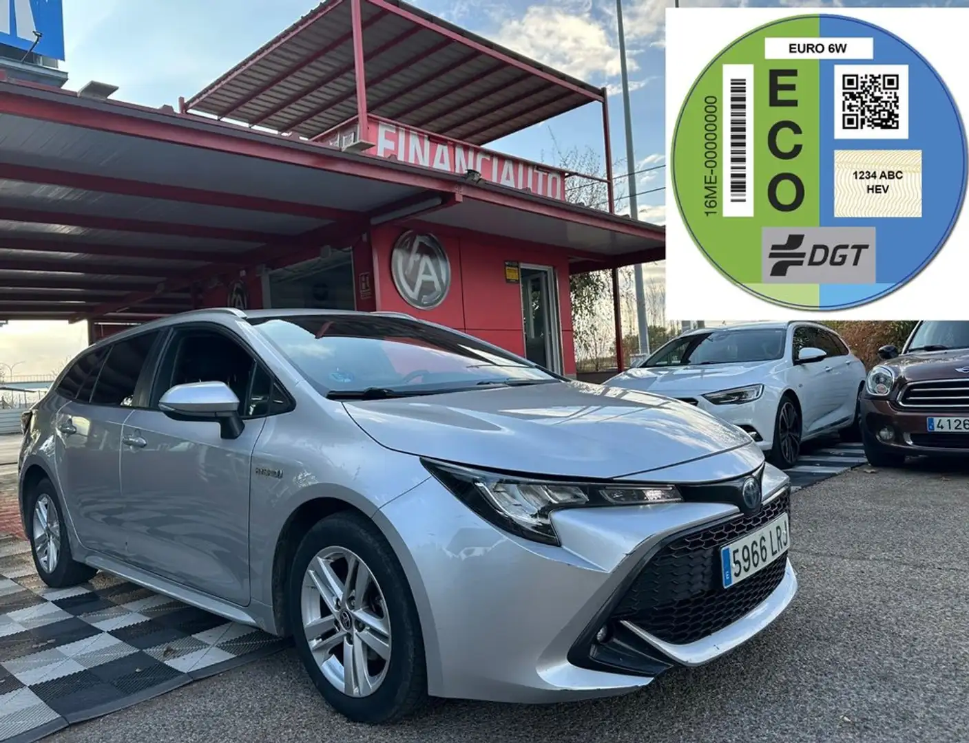 Toyota Corolla 1.8 125H ACTIVE TECH E-CVT TOU SPORT Grigio - 1