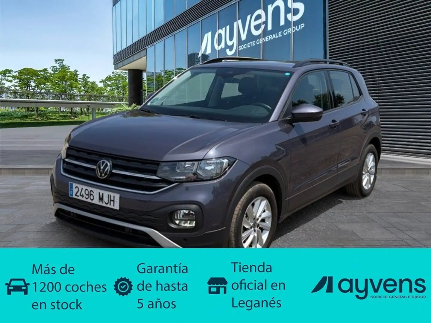 Volkswagen T-Cross 1.0 TSI Advance DSG7 81kW Gris - 1