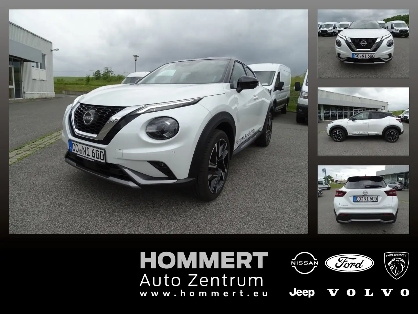 Nissan Juke 1.0 DIG-T N-Design 360 FLA KAM SpurH SpurW Zwart - 1