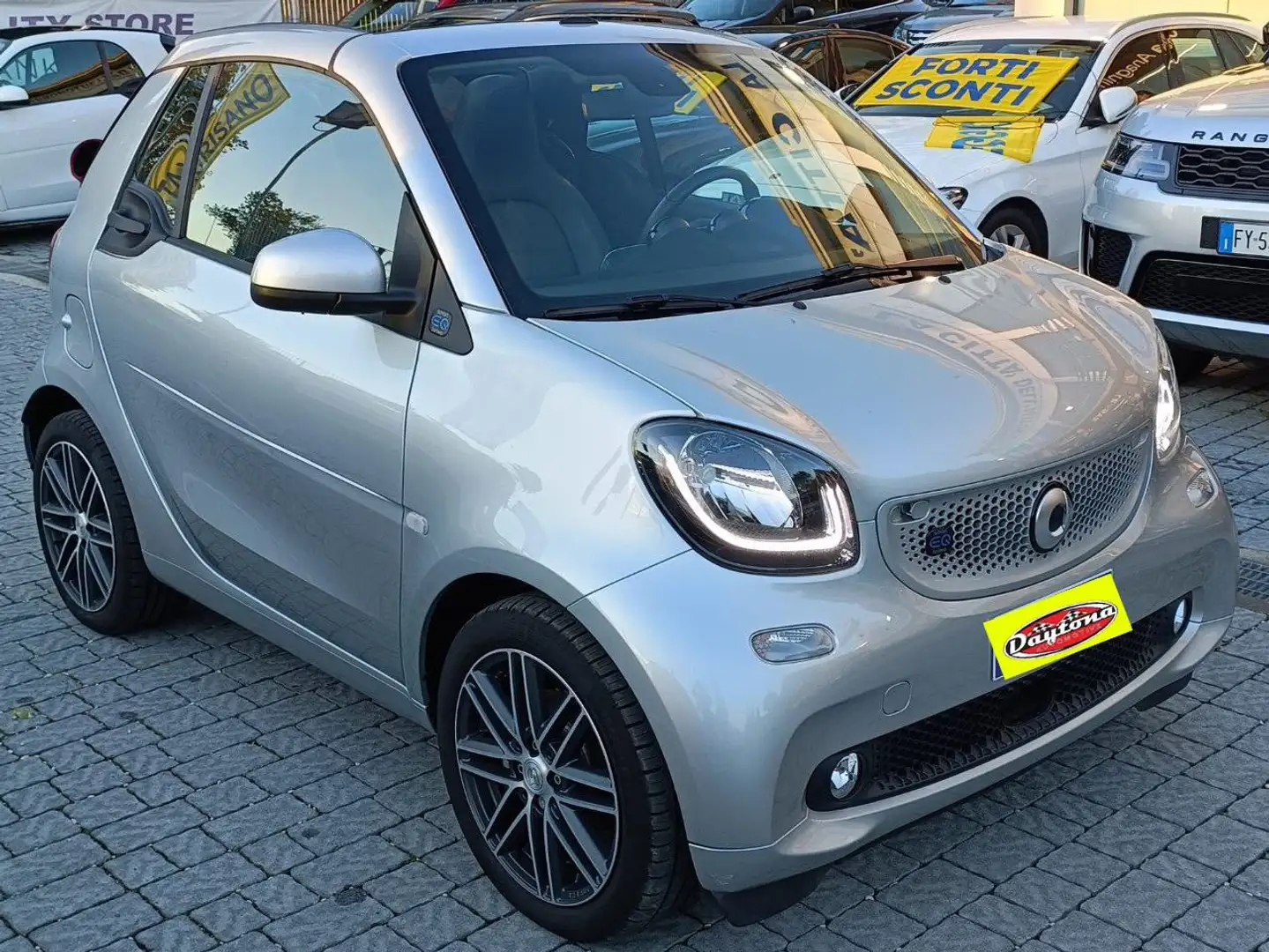 smart forTwo Fortwo Cabrio eq Prime my19 Argent - 1