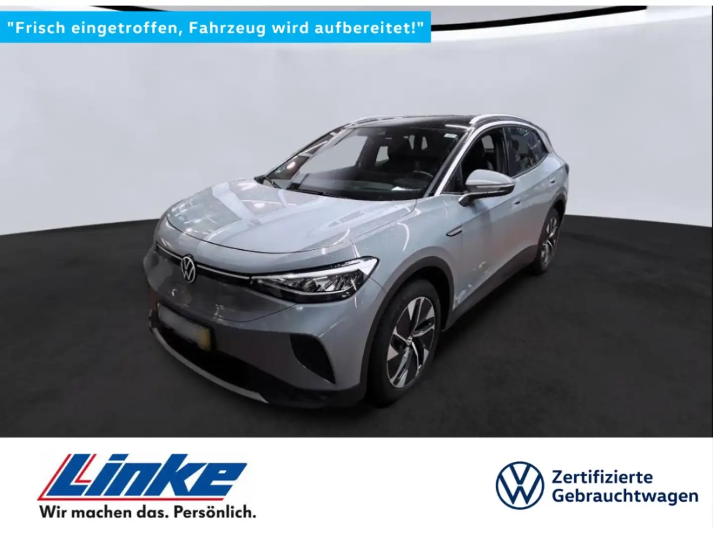 Volkswagen ID.4 Pure Performance Wärmepumpe/360°Kamera/HUD/ACC/Nav Grau - 1