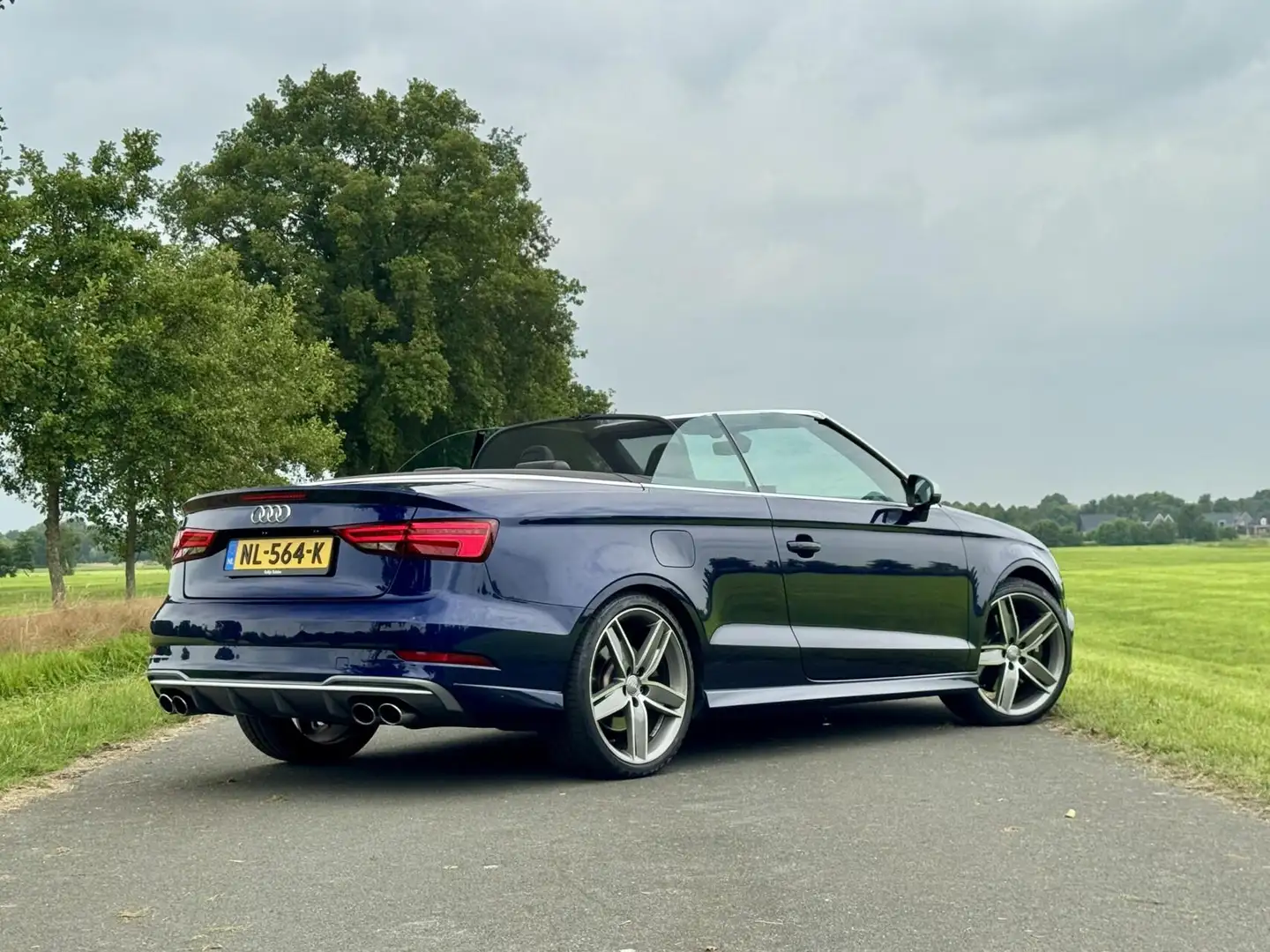 Audi S3 2.0 TFSI quattro cabrio|B&O|RS-zetels|Adapt. cruis Albastru - 2