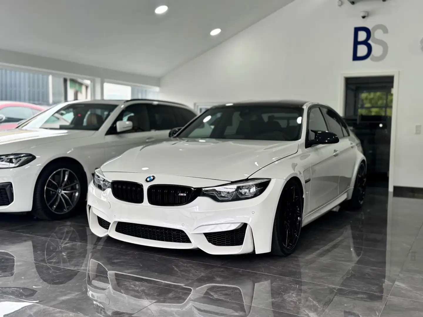 BMW M3 Limousine/Carbon/HUD/Memory/HK/Aero/Deutsch Weiß - 2
