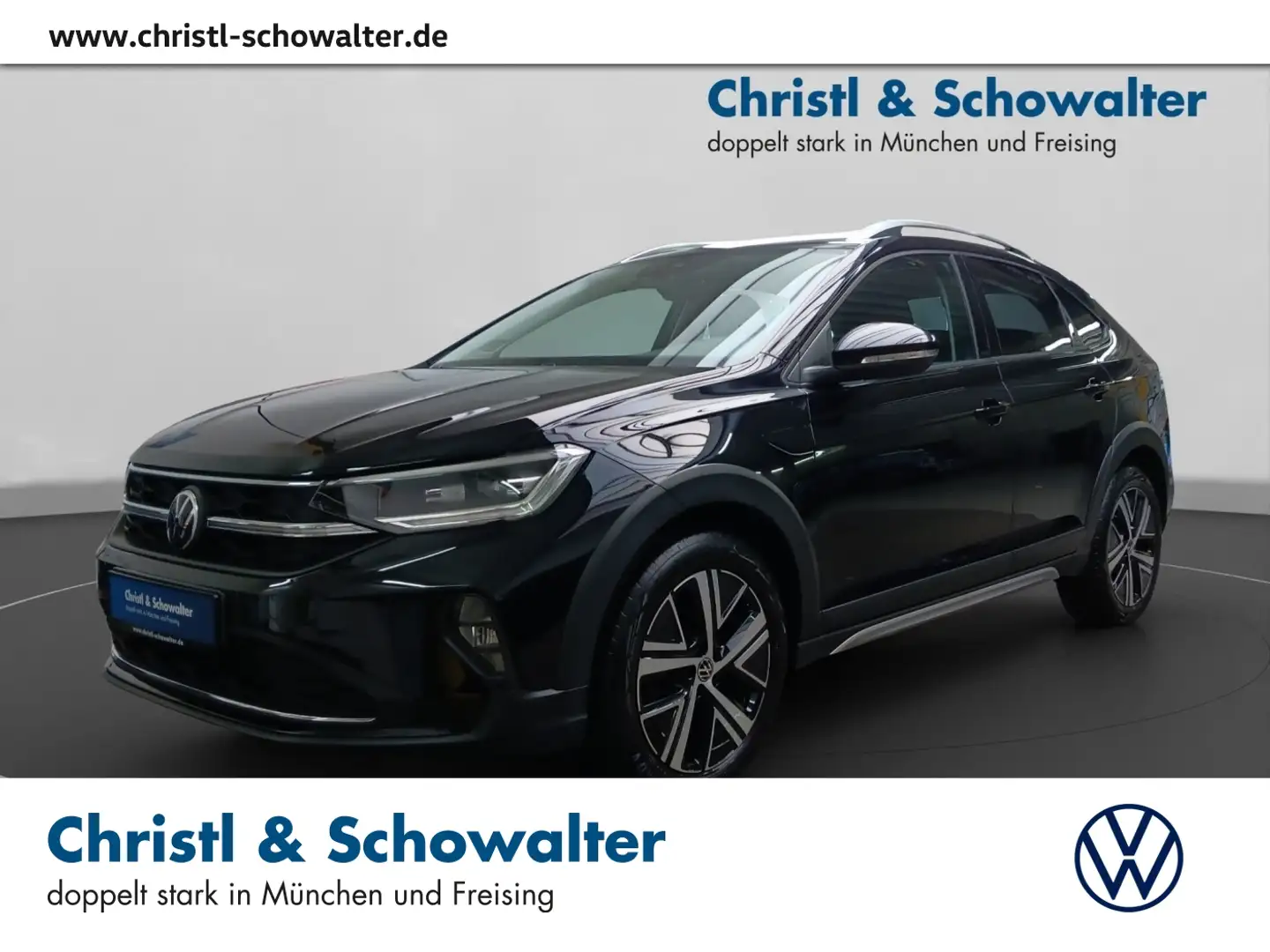 Volkswagen Taigo Style 1,0TSI DSG MATRIX NAVI ACC RFK VIRT Zwart - 1