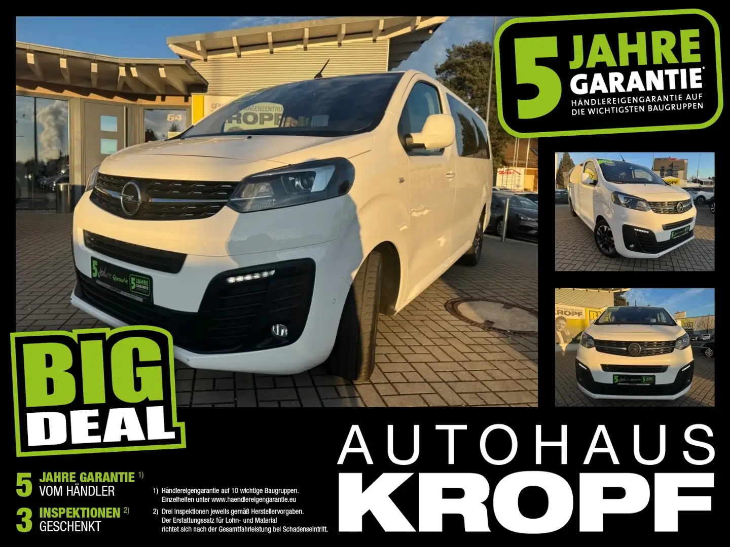 Opel Zafira Life 2.0 D L (L3) Tourer Automatik Blanco - 1