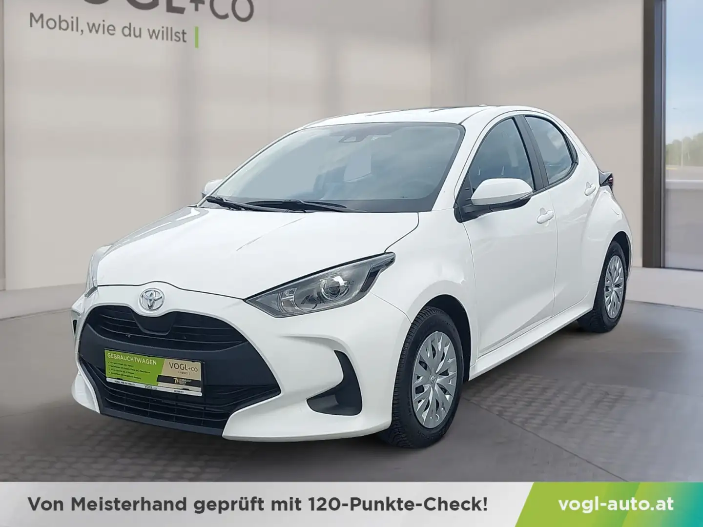 Toyota Yaris 1.0 Benzin Active Weiß - 1