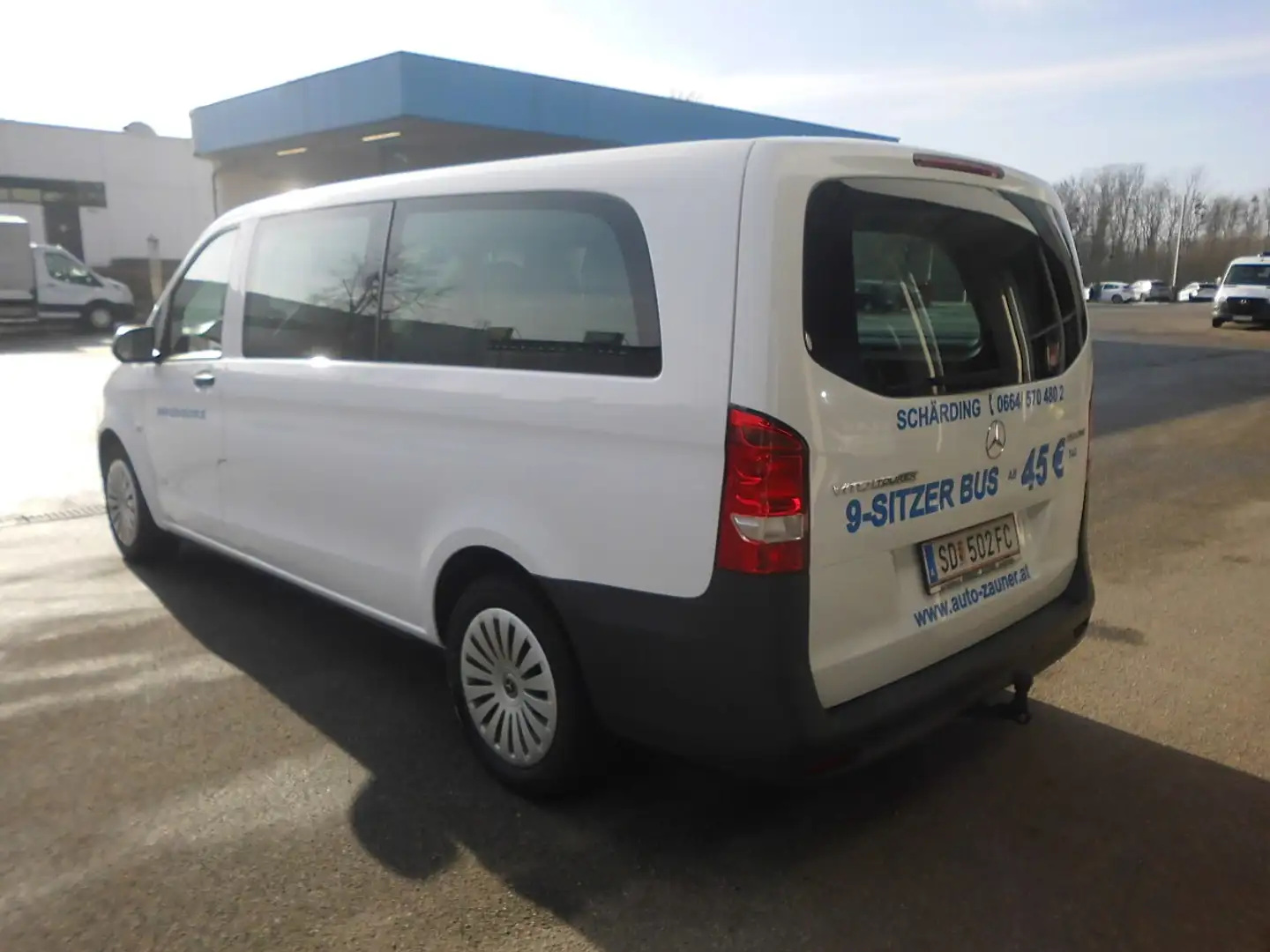Mercedes-Benz Vito Tourer 116 CDI extralang PRO Aut. Weiß - 2