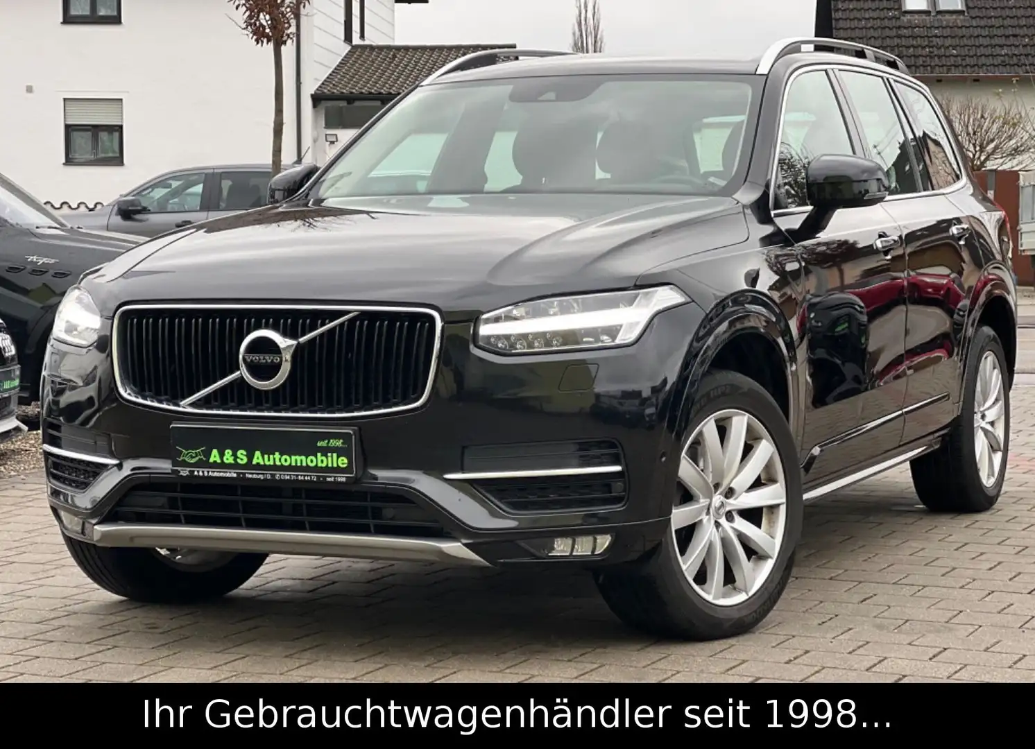 Volvo XC90 Momentum AWD 7-Sitzer *VIRTUAL/LED/APPLE* Schwarz - 1