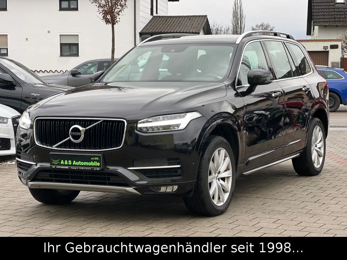 Volvo XC90 Momentum AWD 7-Sitzer *VIRTUAL/LED/APPLE* Schwarz - 2