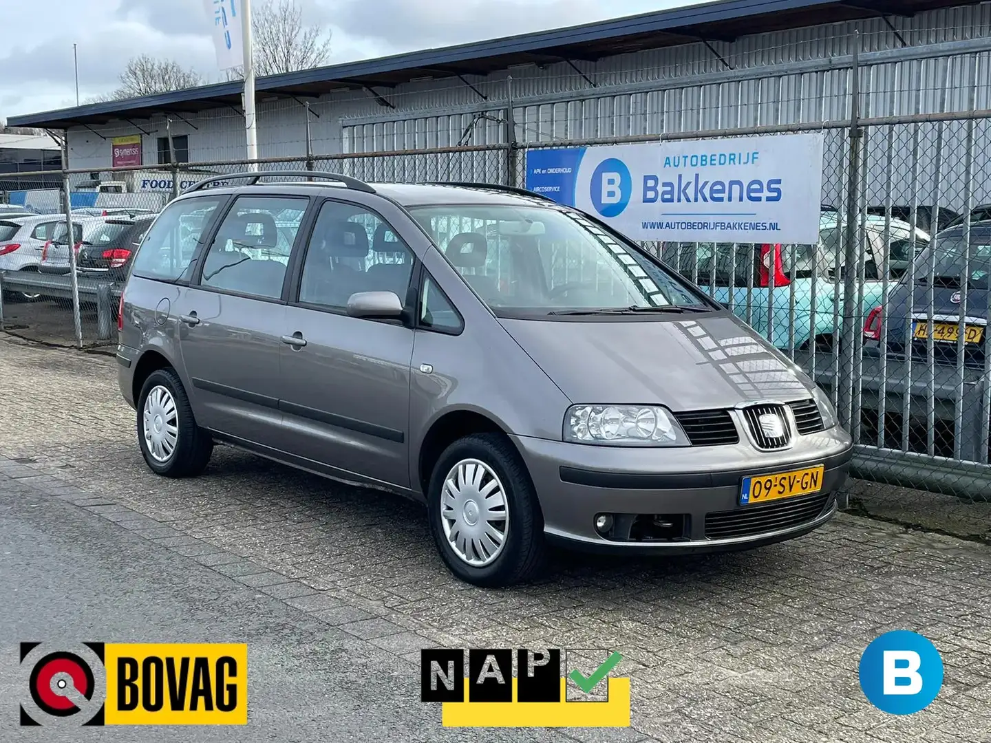 SEAT Alhambra 2.0 Reference | Airco | Cruise | 7 zits Grijs - 1