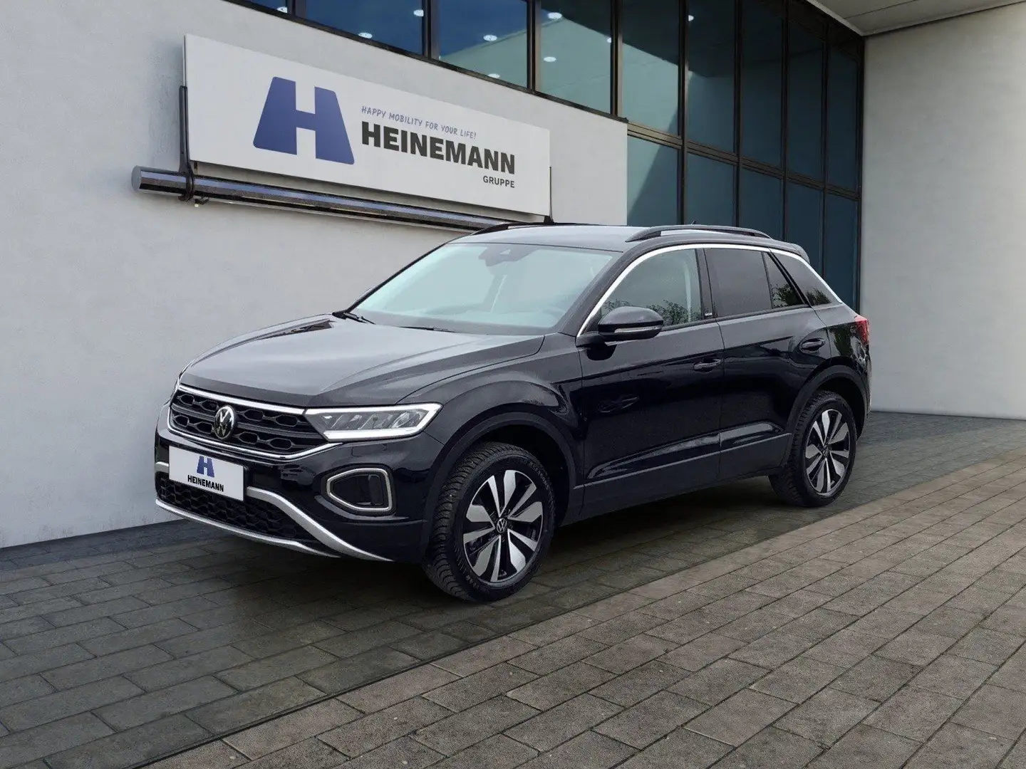 Volkswagen T-Roc 1.0 TSI OPF Move Navi LED Sitzheizung PDC Zwart - 1