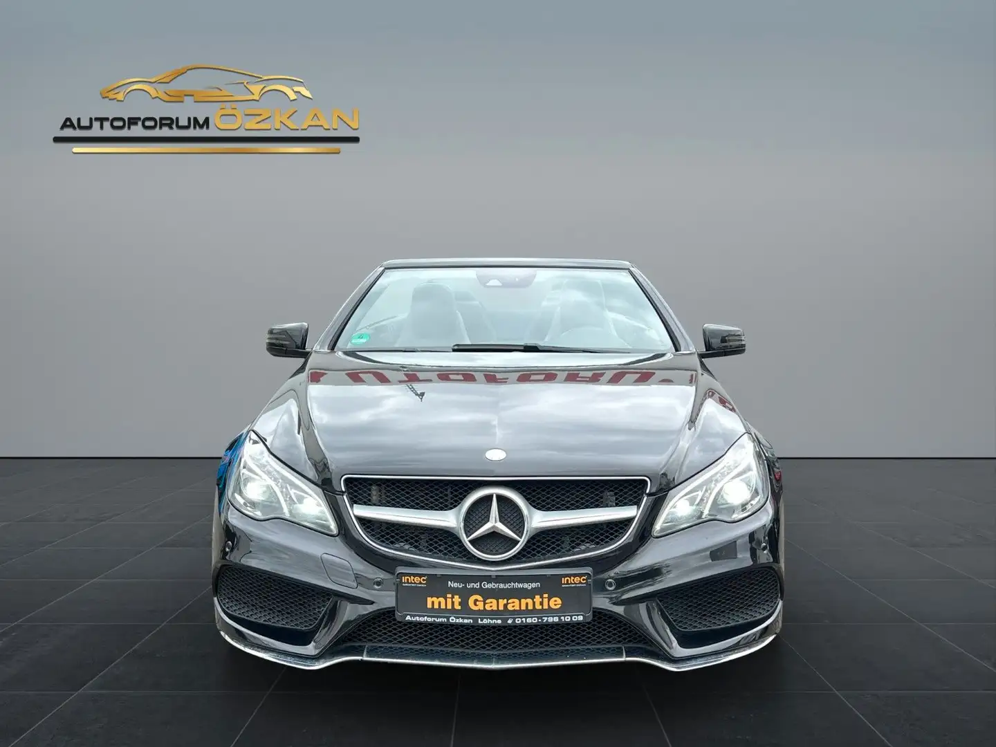 Mercedes-Benz E 400 E400 Cabrio AMG-Line Totwinkel HK Leder Schwarz - 2