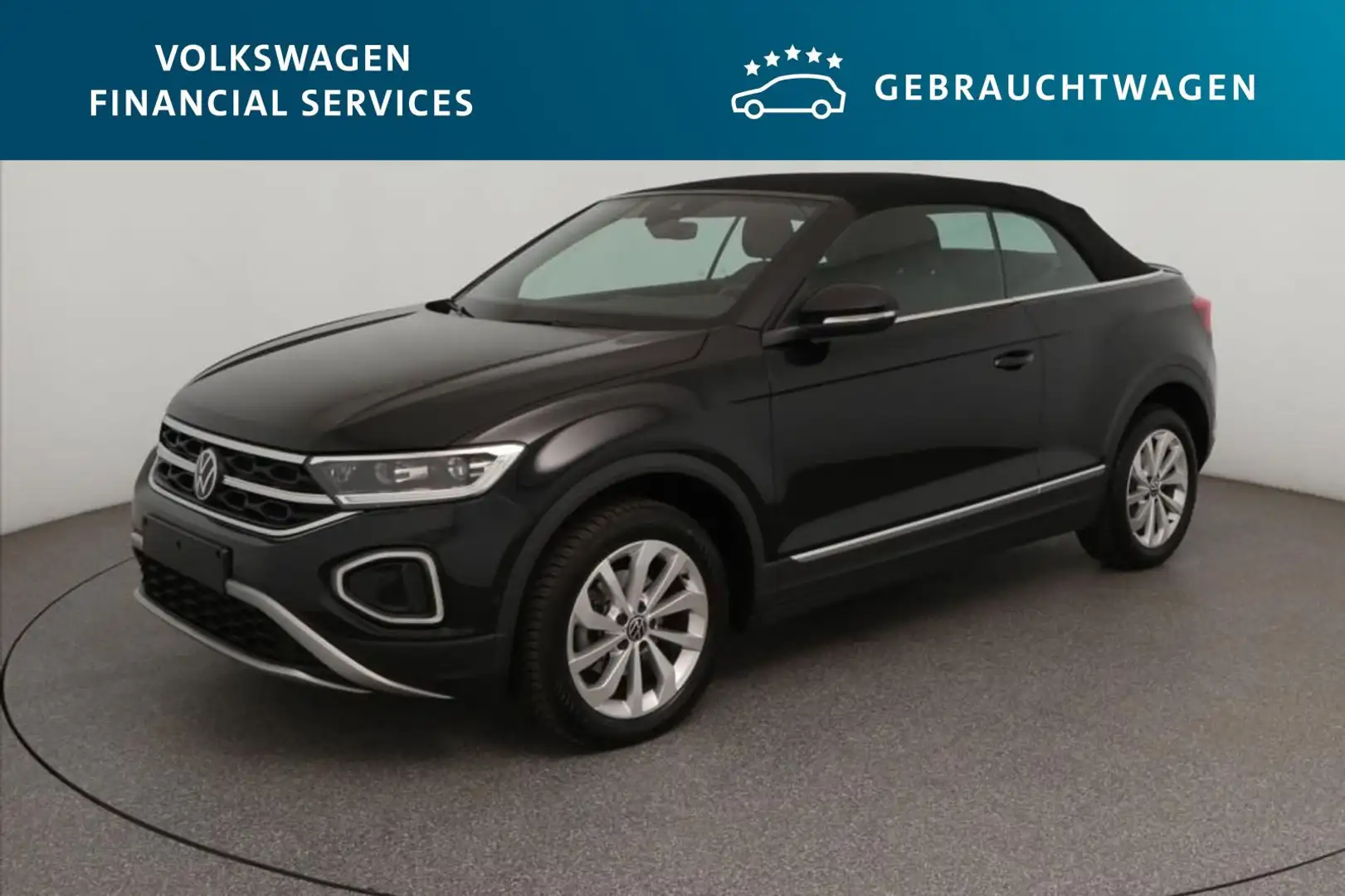 Volkswagen T-Roc Style 1.5 TSI DSG RFK*PDC*Tempo Schwarz - 1