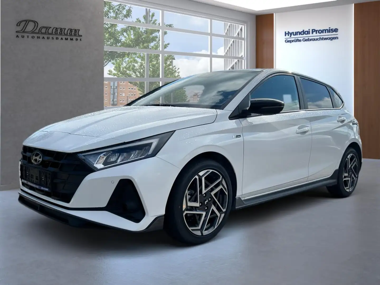 Hyundai i20 i20 MJ25 1.0B 100PS 6MT N-Line Weiß - 1