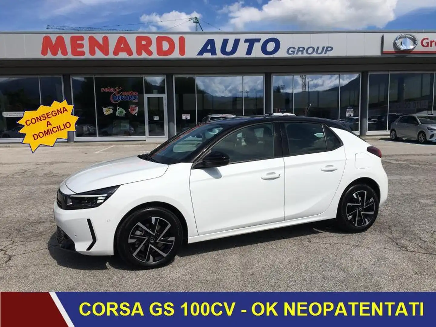 Opel Corsa 1.2 100cv GS SUPER-ACCESSORIATA!! Blanc - 1