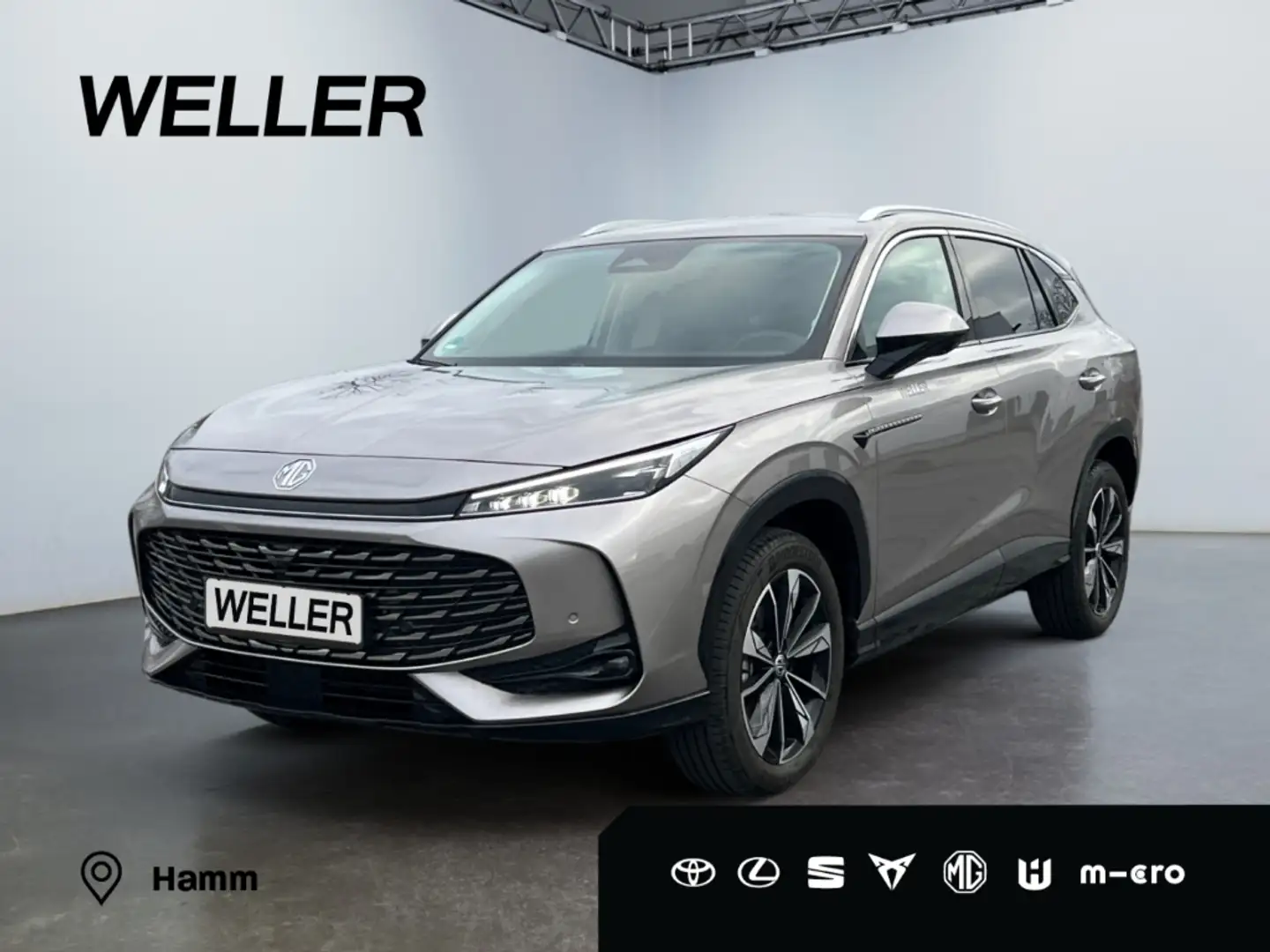 MG HS HEV Luxury *LED*360°*Leder*ACC*el Sitze*SHZ* Argent - 1