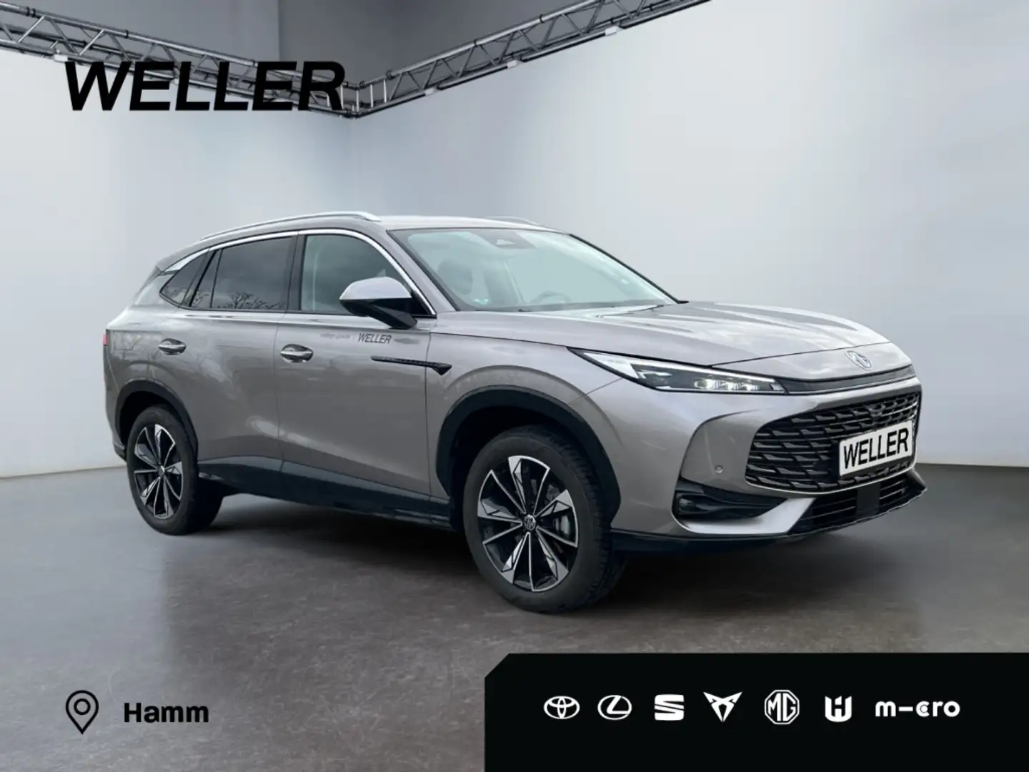 MG HS HEV Luxury *LED*360°*Leder*ACC*el Sitze*SHZ* Argent - 2