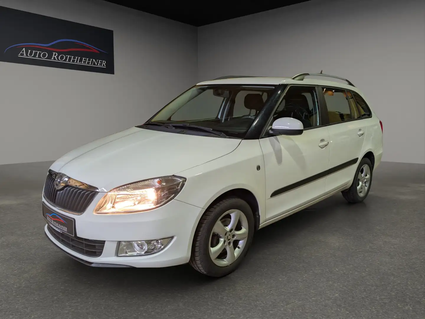 Skoda Fabia Combi 1.2 TSi*2.Hand*original Km*Klima*Garantie Weiß - 1