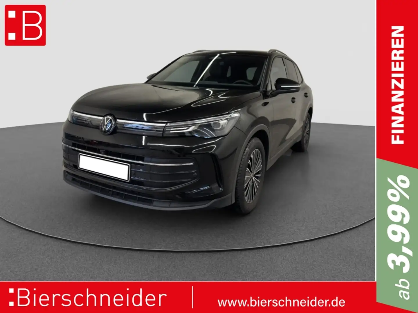 Volkswagen Tiguan 2.0 TDI DSG Goal AHK 360-KAM NAVI LED ACC Schwarz - 1