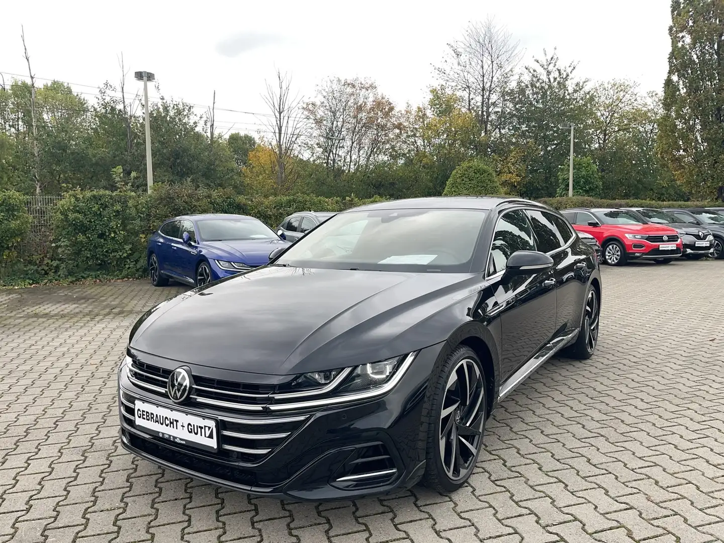 Volkswagen Arteon SB 2.0 TDI R Line Navi-Pro AHK 360° LM20 Schwarz - 1
