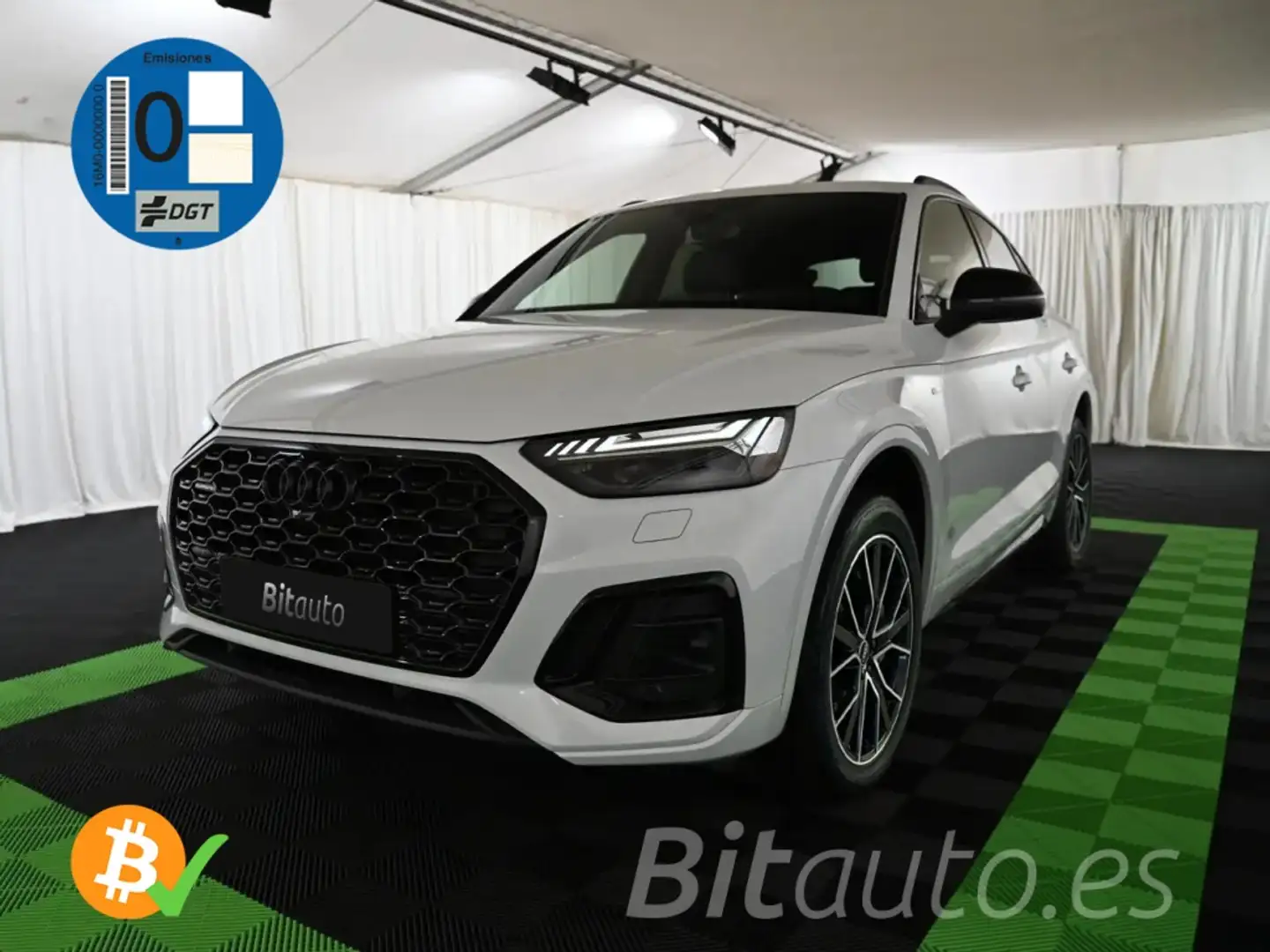 Audi Q5 Sportback 55 TFSIe Black line quattro-ultra S tron Blanco - 1