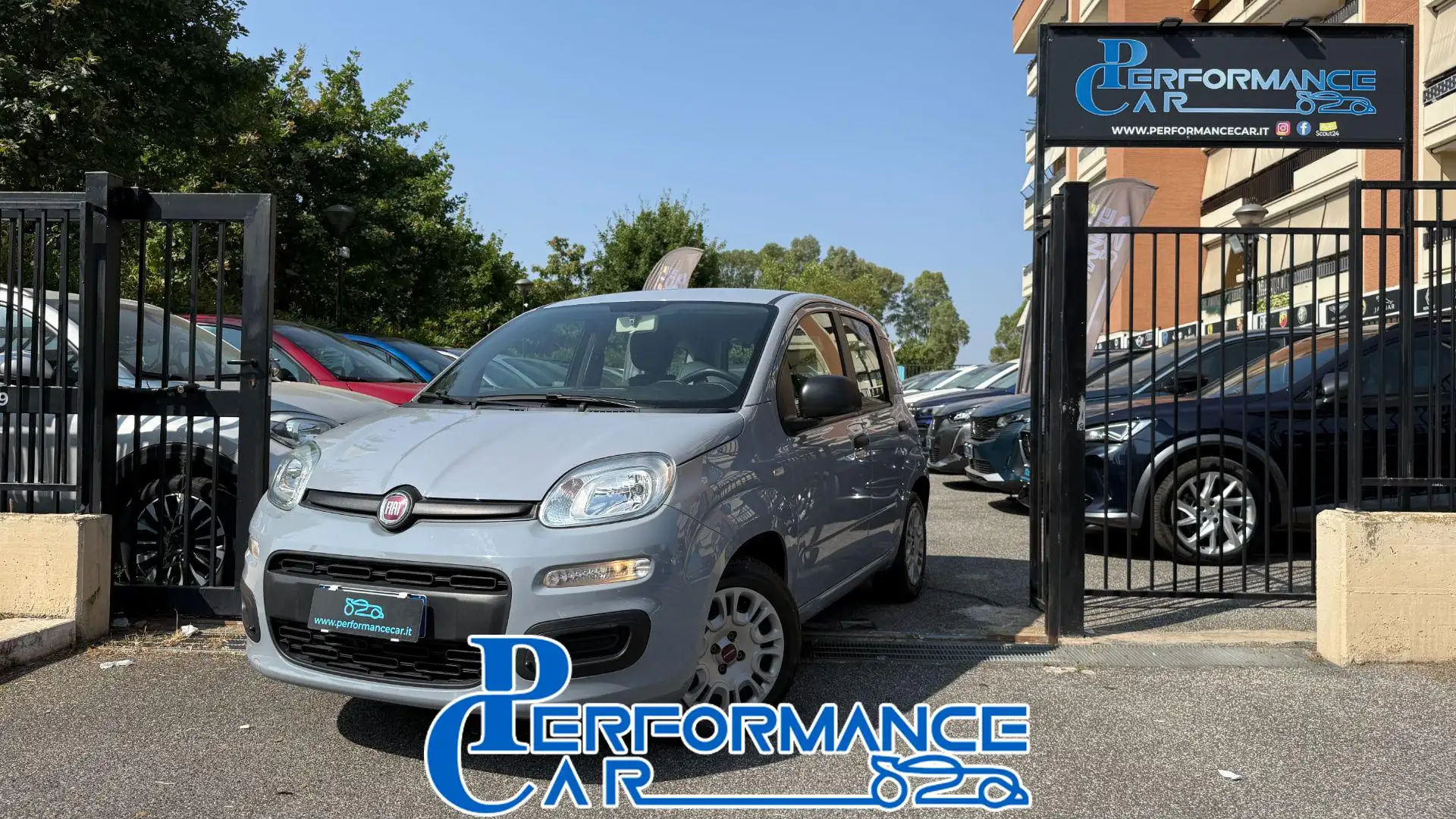 Fiat Panda 1.2 69CV S&S E6D-TEMP EASY*24M.G.*USB* Grigio - 1