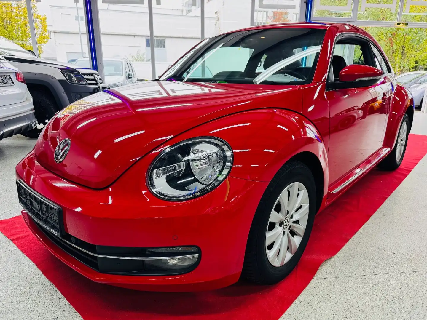 Volkswagen Beetle Lim. Design -Automatik -Leder Rot - 2