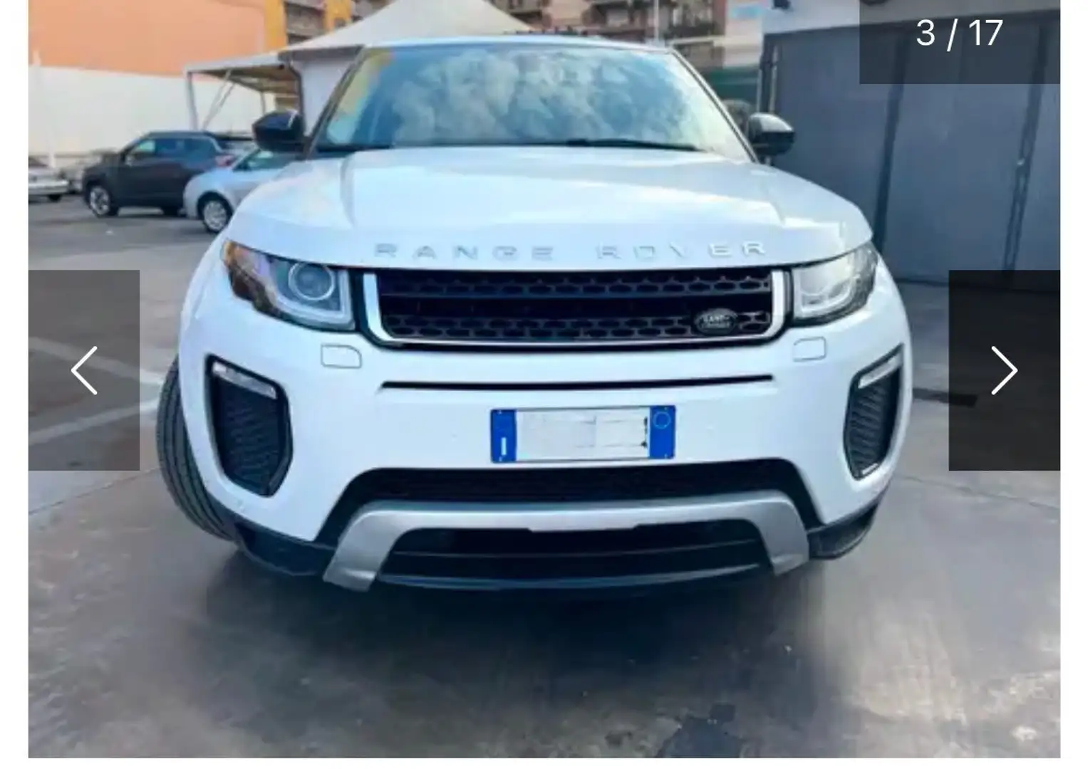 Land Rover Range Rover Evoque Range Rover Evoque  Dynamic 180cv Bianco - 1