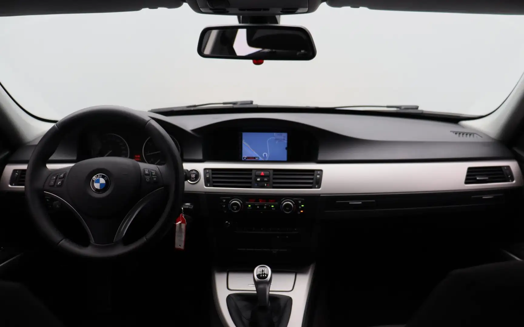 BMW 318 3-serie 318i Business Line Climate-control Navigat Bleu - 2