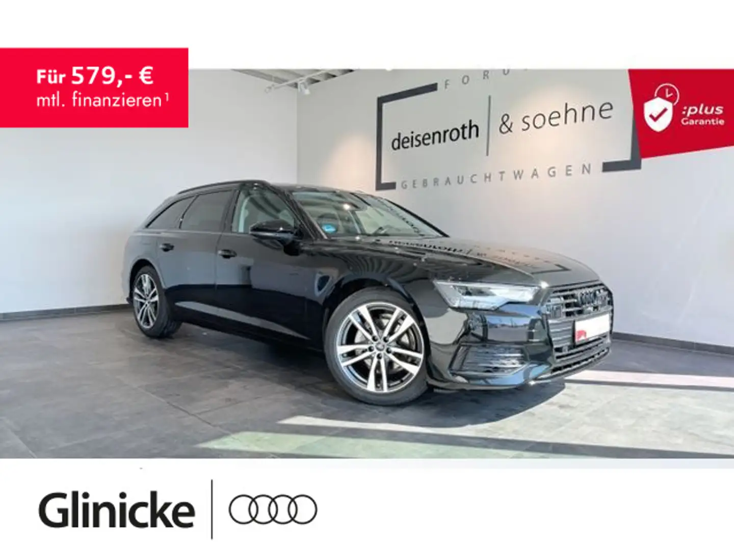 Audi A6 design 40 TDI qu AHK/ACC/Assist/sound/B Schwarz - 1