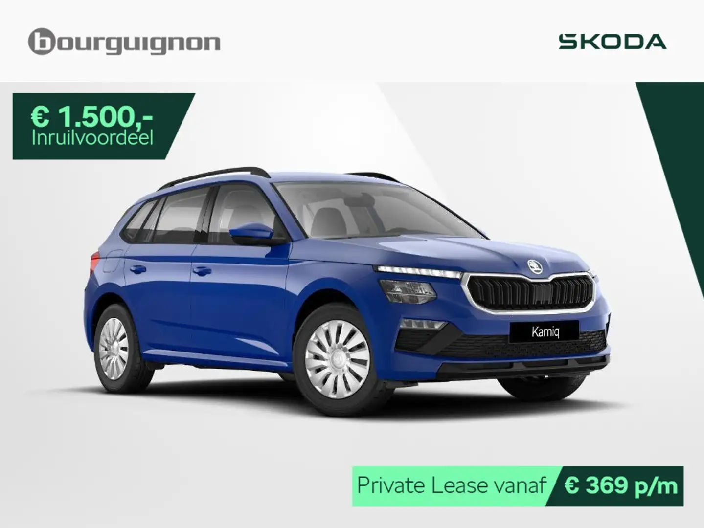 Skoda Kamiq Essence 1.0 TSI 115PK | Parkeersensoren | Cruise c Bleu - 1