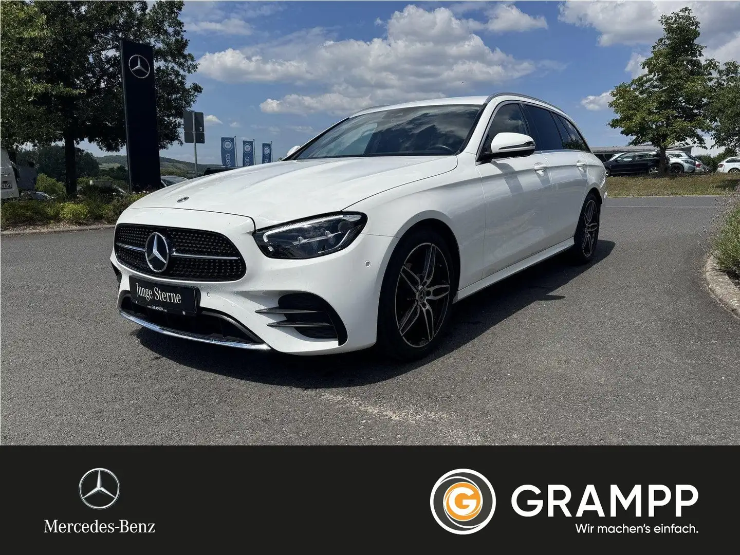 Mercedes-Benz E 200 T d AVANTGARDE*AMG*Standheizung*MBUX* Blanc - 1
