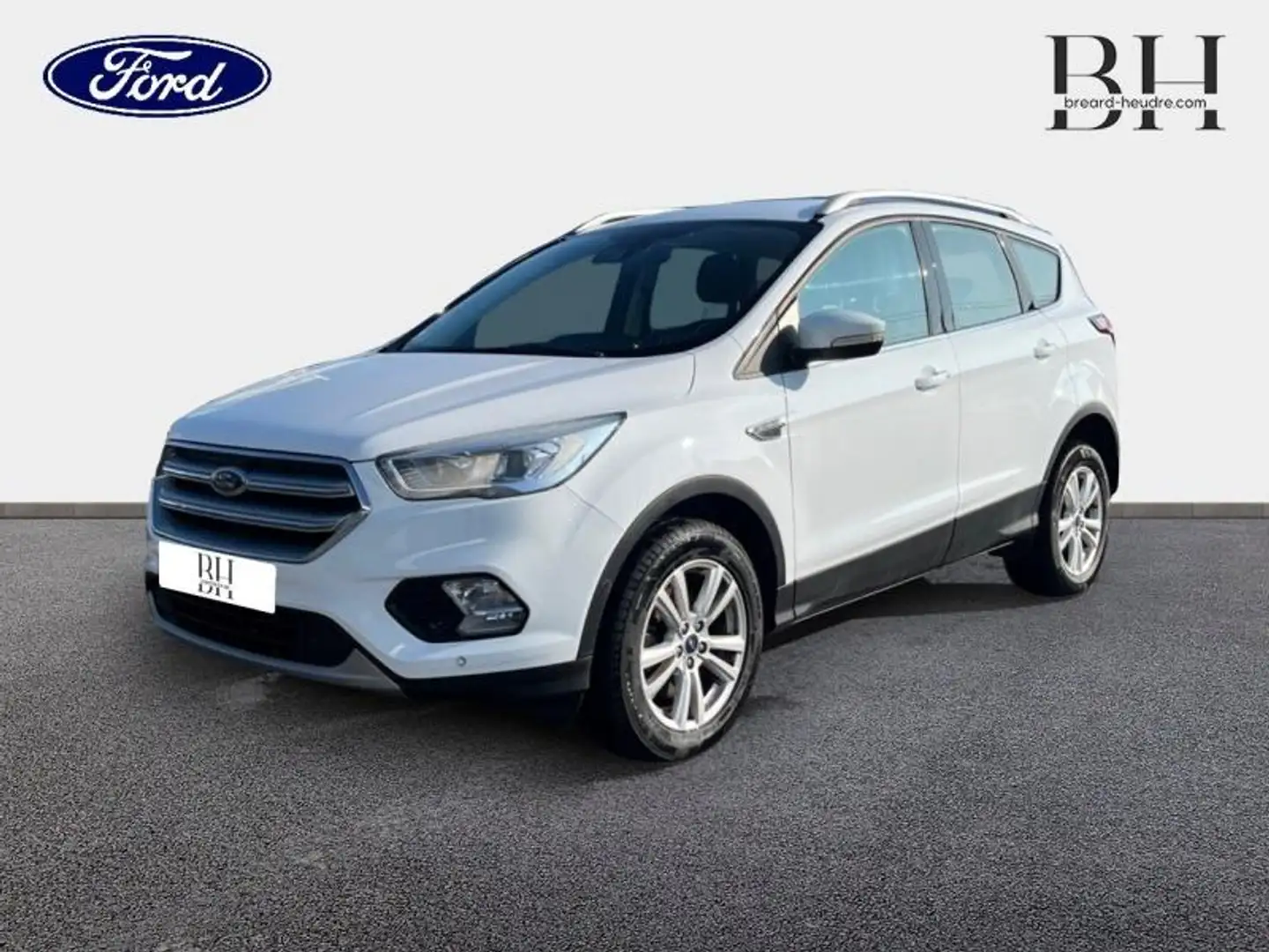Ford Kuga 1.5 TDCi 120ch Stop\u0026Start Titanium 4x2 Blanc - 1