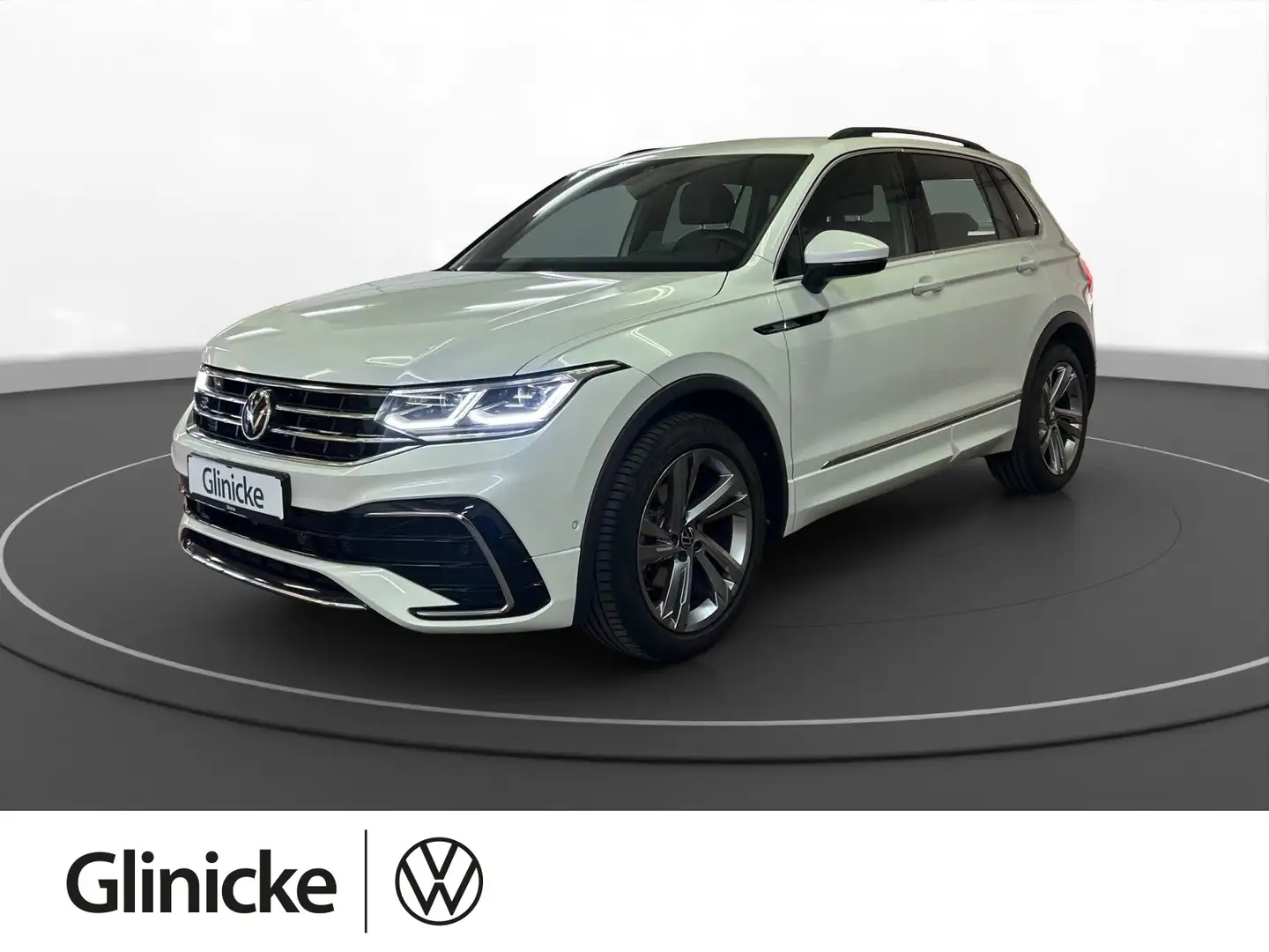 Volkswagen Tiguan 1.5 TSI R-Line Matrix Navi LM 19" RFK+PDC Weiß - 1