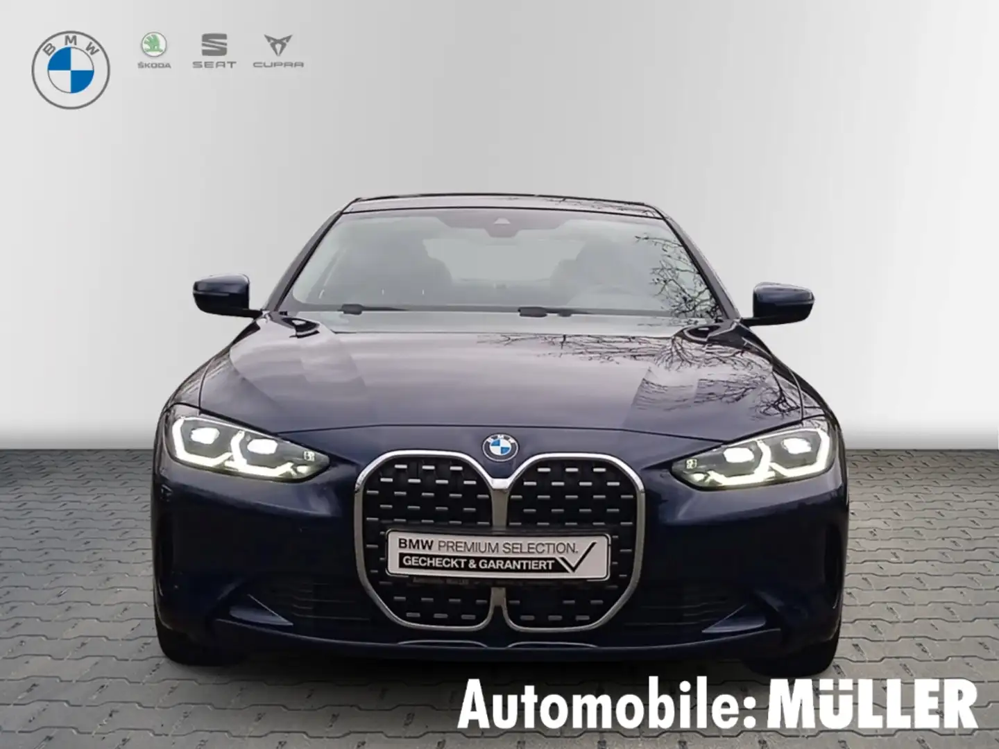 BMW 420 d Coupe *Laserlicht*RFK*ACC*Lenkradheizung*DAB* Azul - 2