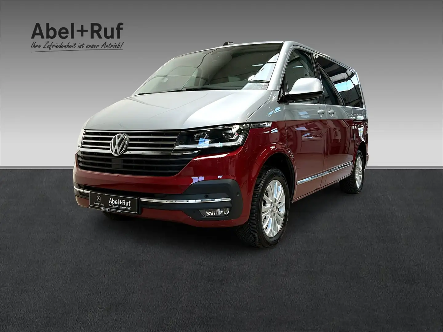 Volkswagen T6 Multivan Multivan T6.1 Highline+Tisch+Kamera+ACC+TotW+AHK Silber - 1