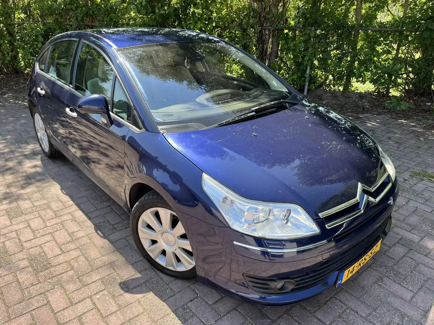 Citroen C4 2.0-16V Exclusive Automaat Airco Cruise Bleu - 2
