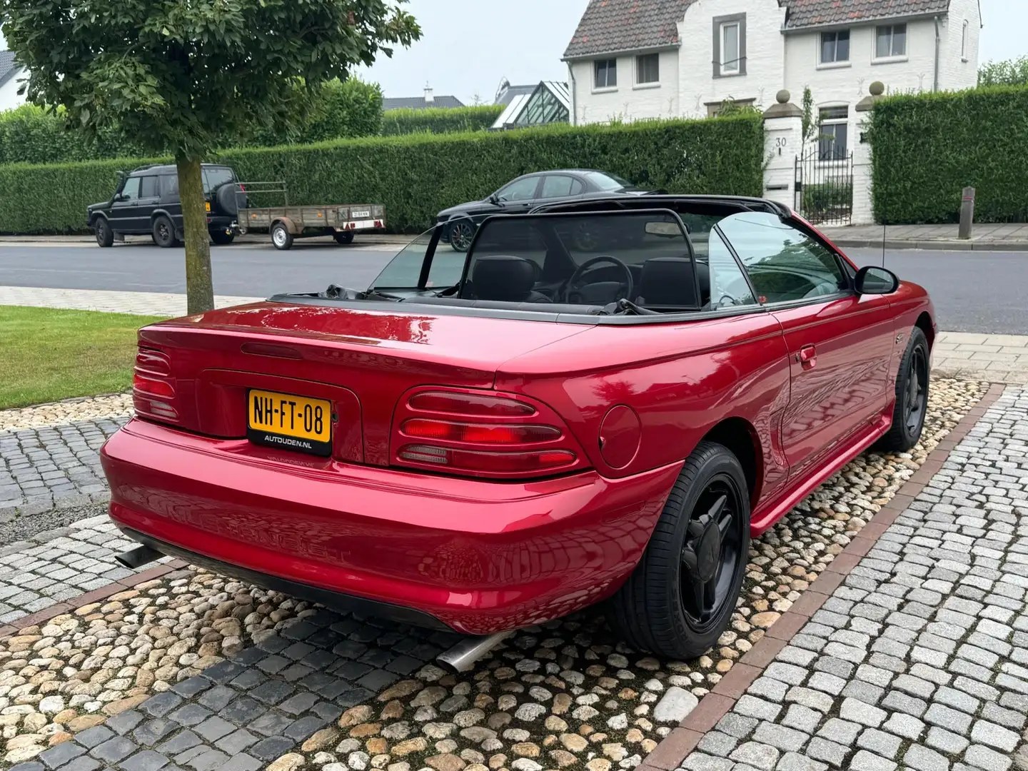 Ford Mustang USA GT 5.0 V8 Convertible Airco Mooi!! Rosso - 2
