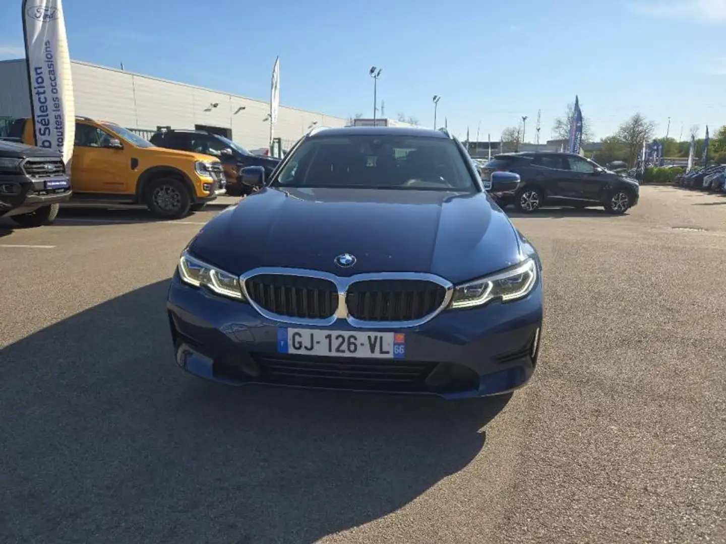 BMW 320 320dA 190ch Business Design Bleu - 2