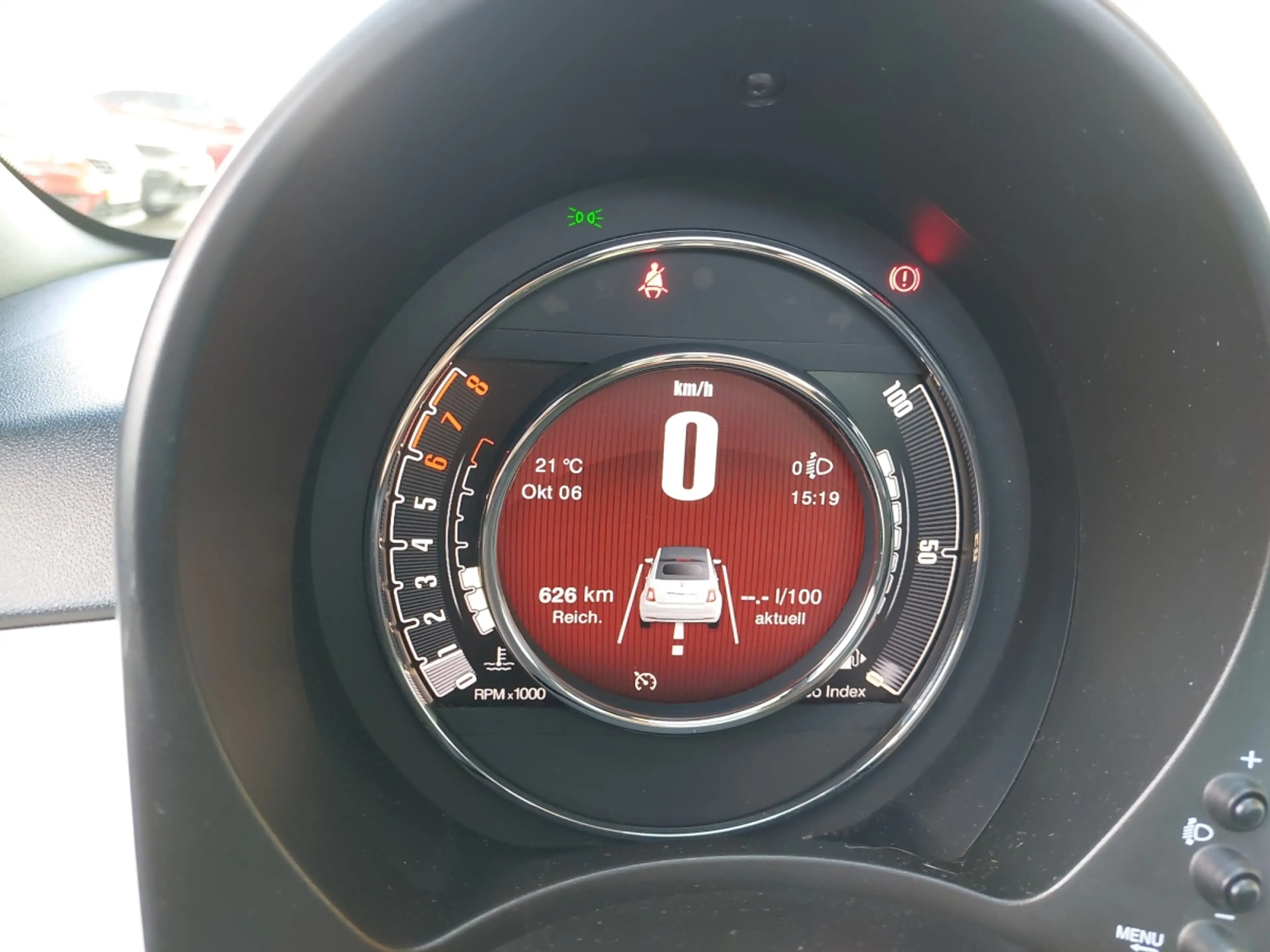 Fiat 500C FireFly Hybrid 70 Lounge — photo 15